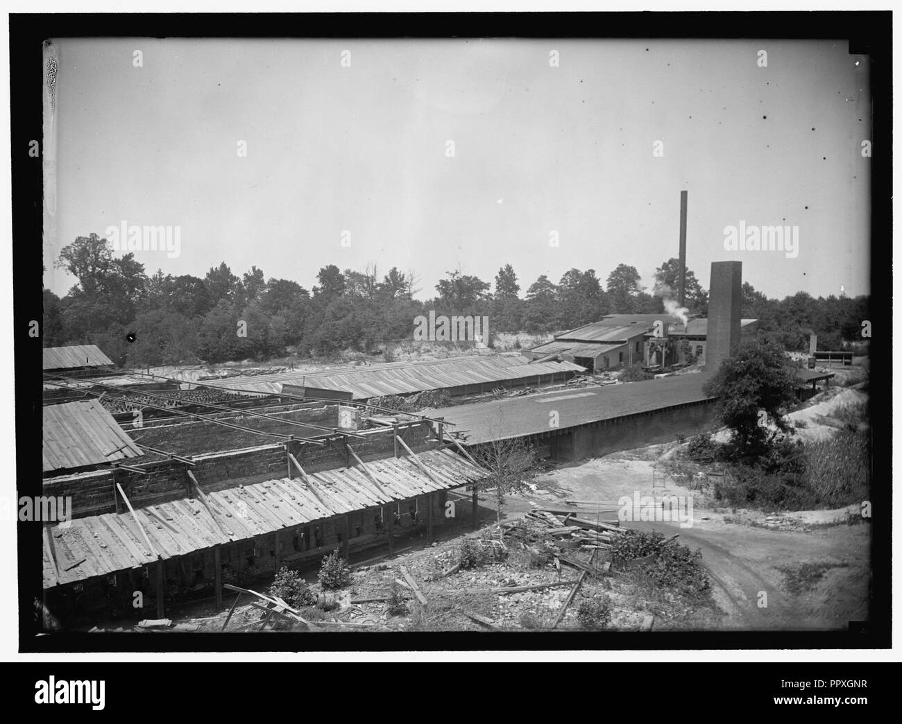 BRICK YARD NEAR MOUNT VERNON, VA Stock Photo Alamy