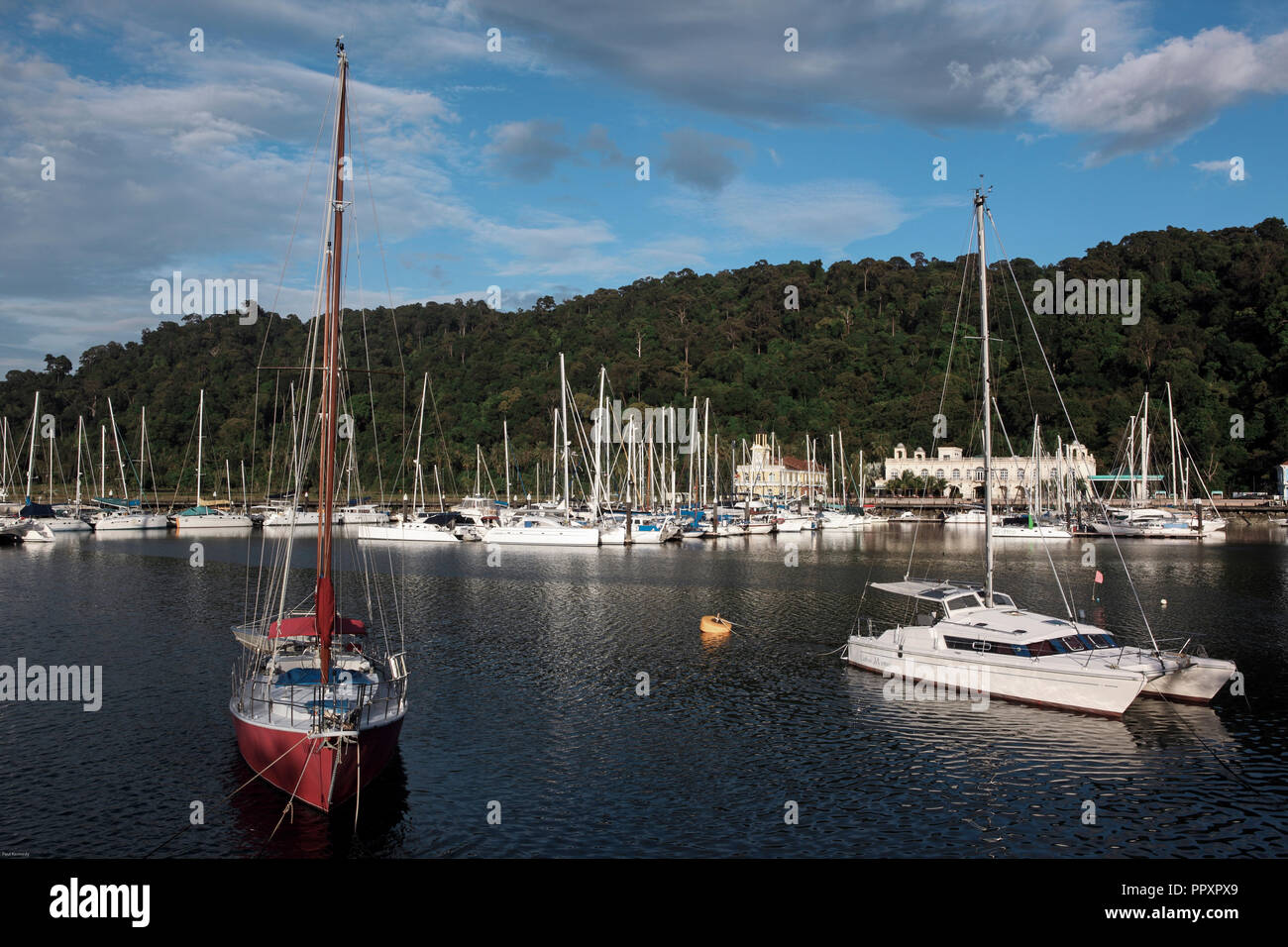 Telaga Harbour Marina on Langkawi Island, Malaysia Stock Photo - Alamy