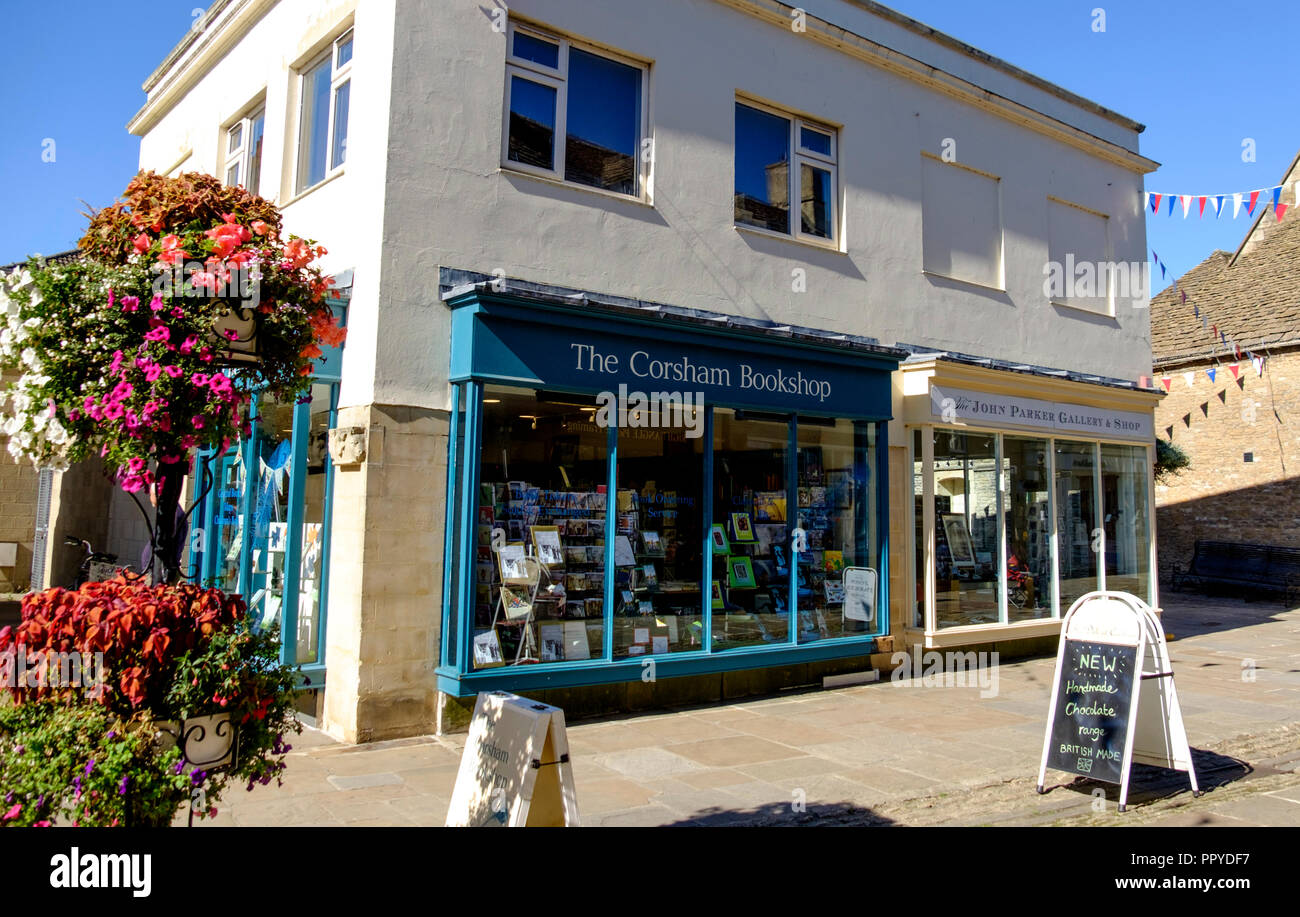 Corsham a small town in wiltshire near chippenham, England UK Stock Photo