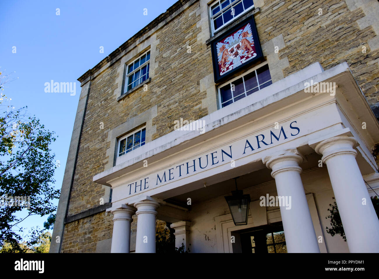 Corsham a small town in wiltshire near chippenham, England UK Methuen arms Stock Photo