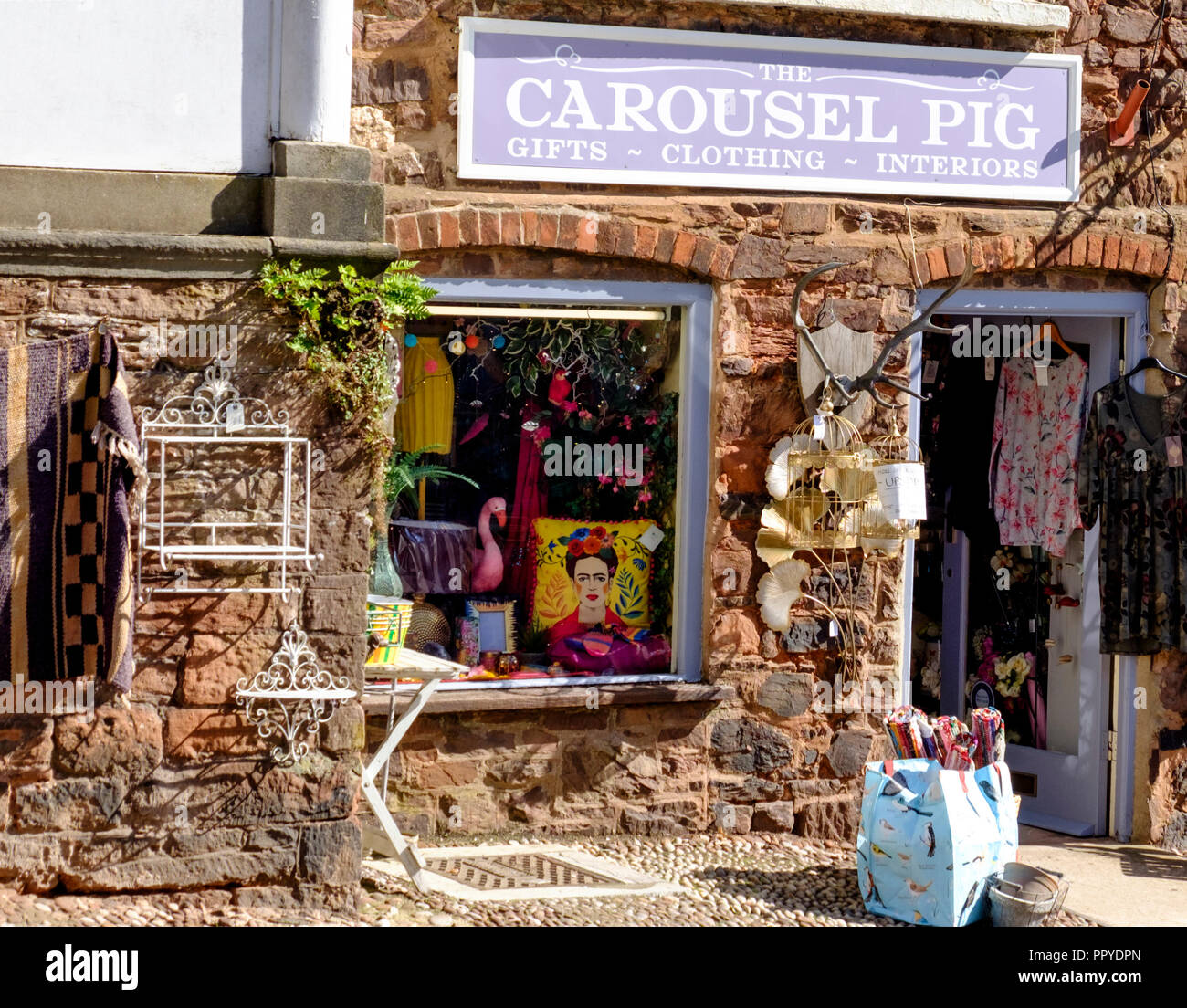 a somerset village, England UK Stock Photo Alamy