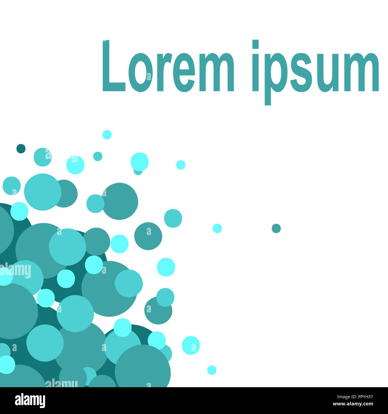 Modern dots background using as template, vector illustration Stock Vector
