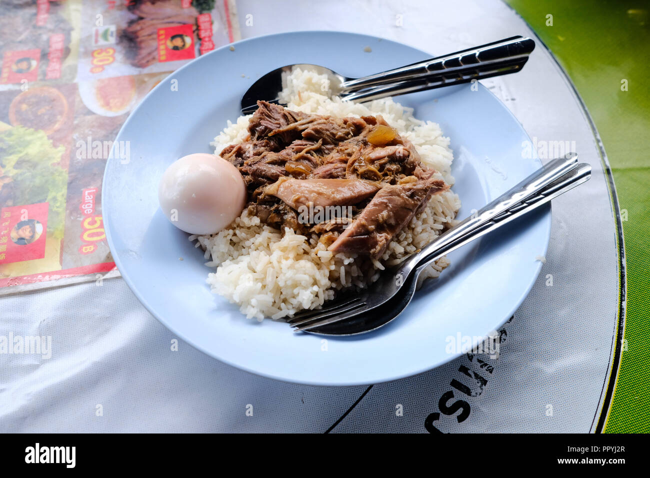 Pork Leg in Chiang Mai, Thailand Stock Photo