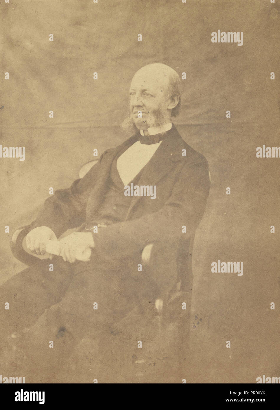 Honorable Harrington; India; 1858 - 1869; Albumen silver print Stock Photo
