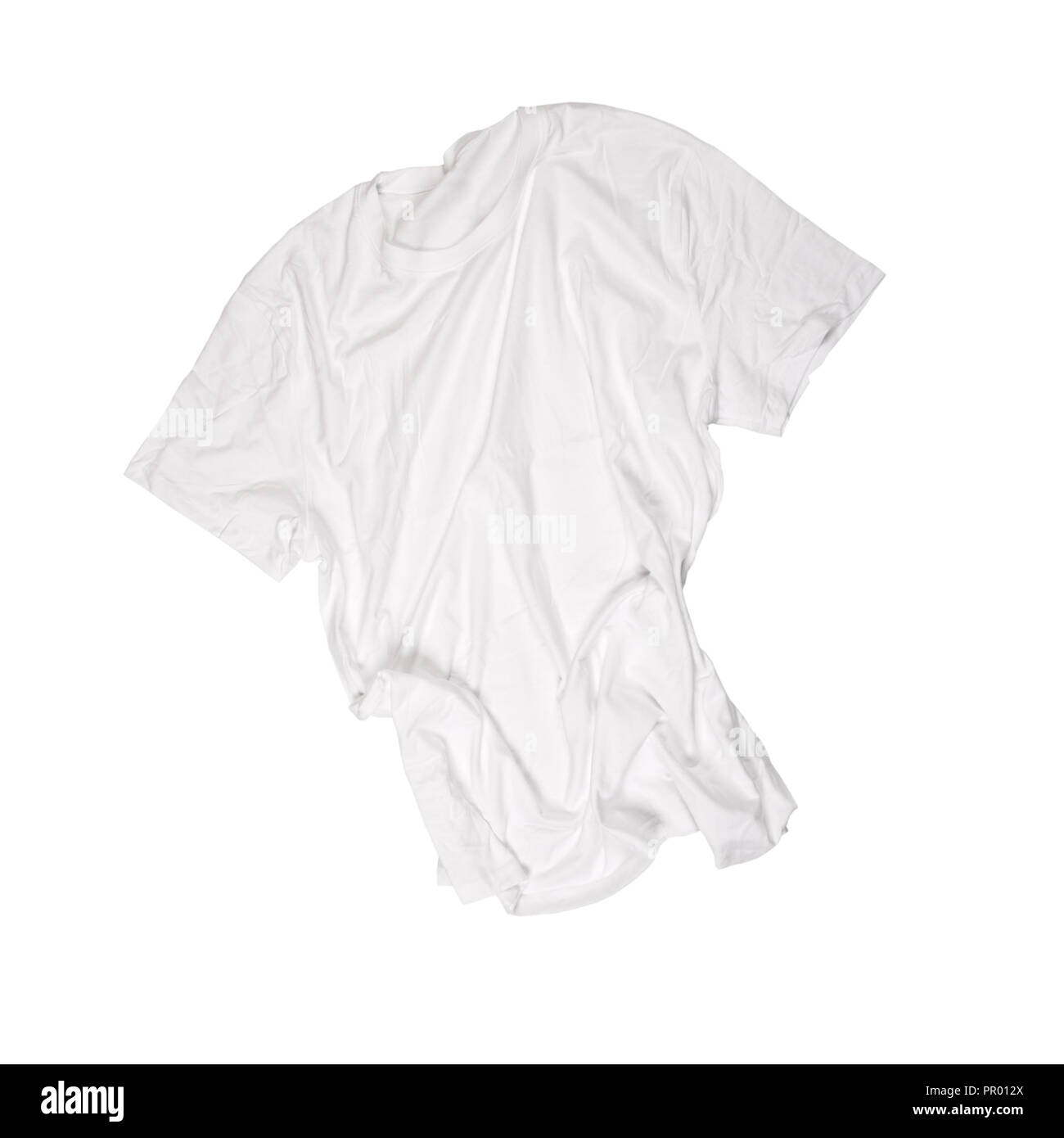 t-shirt isolated on white background Stock Photo