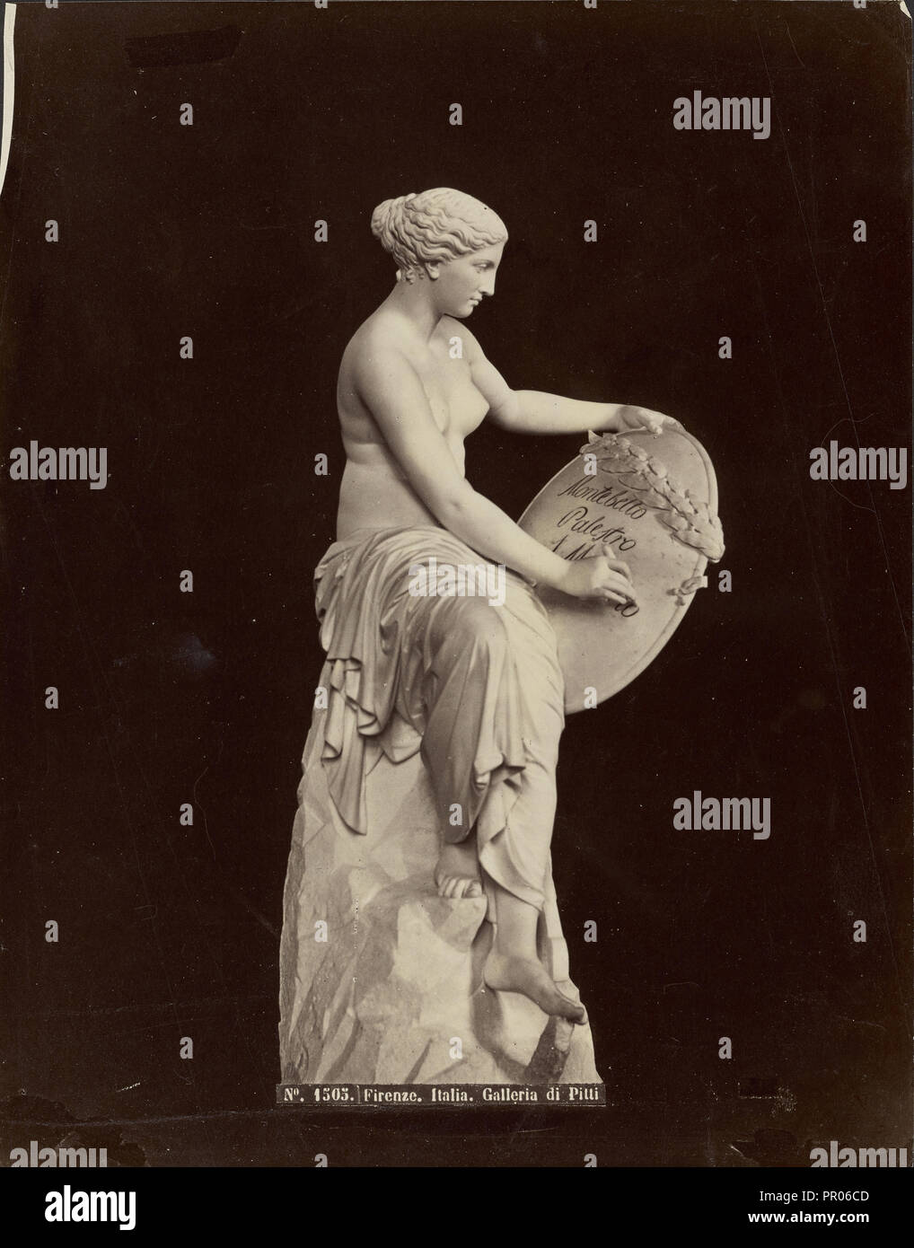 Firenze, Italia, Galleria di Pitti; Florence, Italy; about 1870 - 1890; Albumen silver print Stock Photo