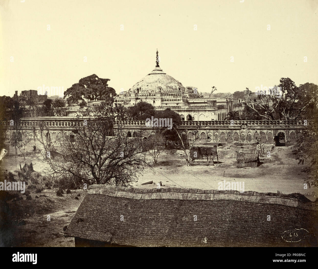 The Shah Mujuh; Felice Beato, 1832 - 1909, Henry Hering, 1814 - 1893, India; 1858 - 1862 Stock Photo