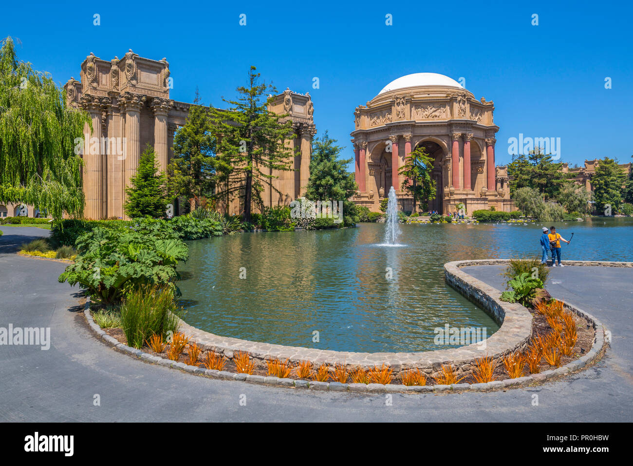 View of Palace of Fine Arts Theatre, San Francisco, California, United States of America, North America Stock Photo