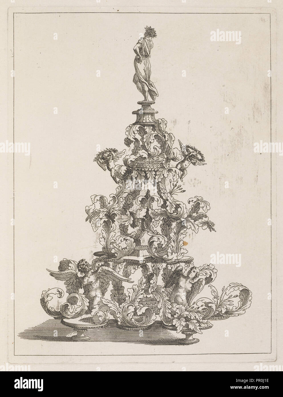 Trionfo or sugar sculpture, Disegni del convito fatto dall ...