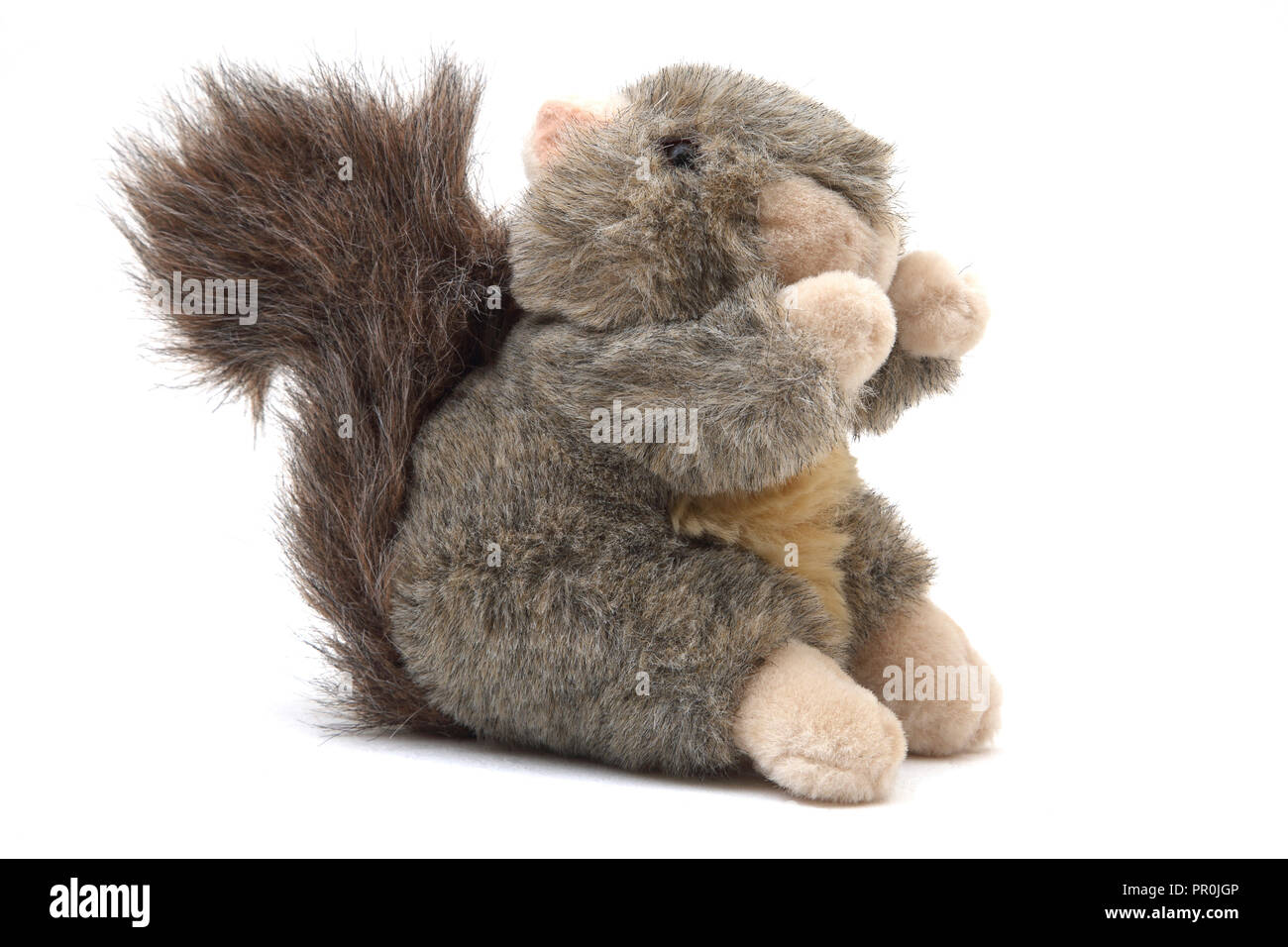 grey squirrel soft toy