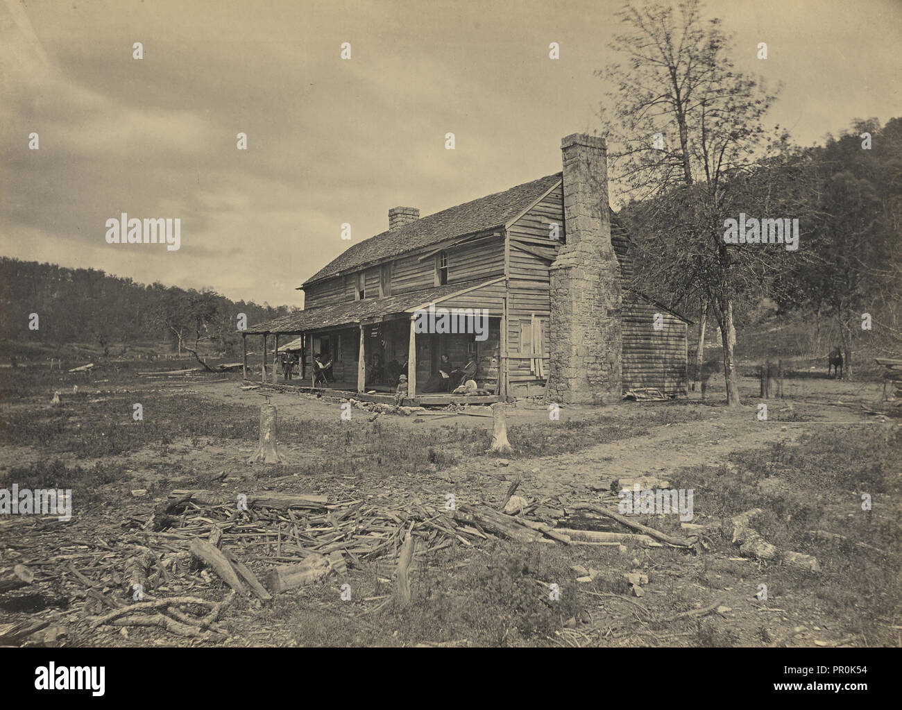 The John Ross House, Ringold, N. Barnard, American