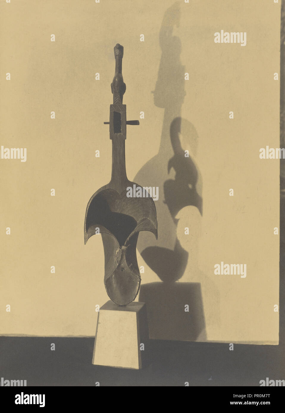 African Musical Instrument; Charles Sheeler, American, 1883 - 1965, New York, New York, United States; negative 1917; print Stock Photo