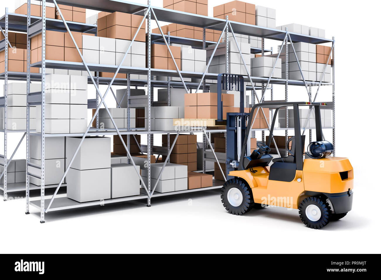 Warehouse carton boxes export hi-res stock photography and images - Alamy