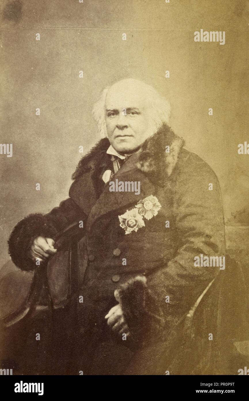 Lord Elgin, Plenipotentiary and Ambassador; Felice Beato, 1832 - 1909, Henry Hering, 1814 - 1893 Stock Photo