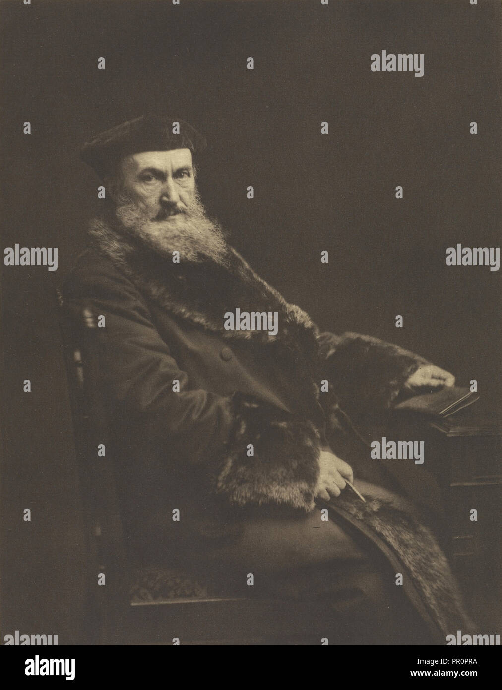 Prof. John Young, of Glasgow University; James Craig Annan, Scottish, 1864 - 1946, Glasgow, Scotland; October 1904 Stock Photo