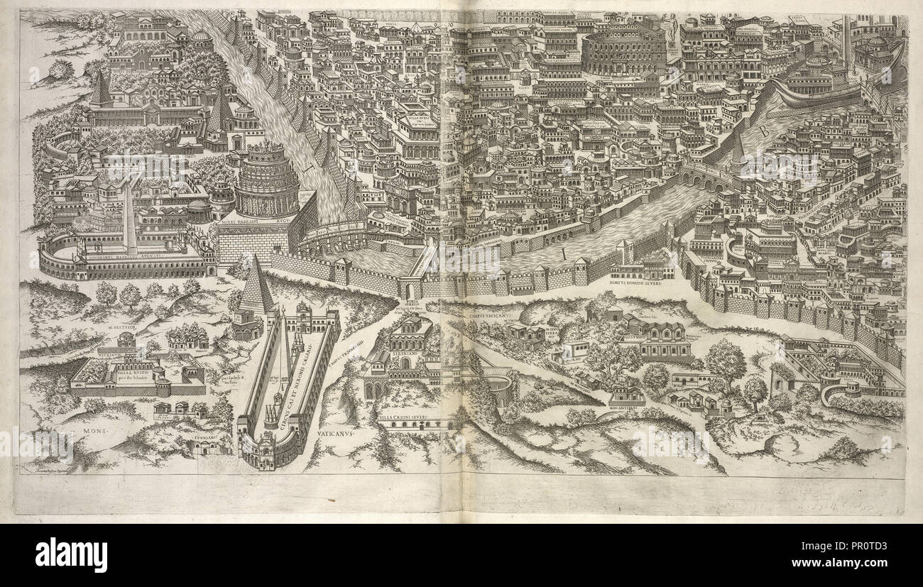 I vestigi dell' antichità di Roma, Du Pérac, Etienne, d. 1604 ...