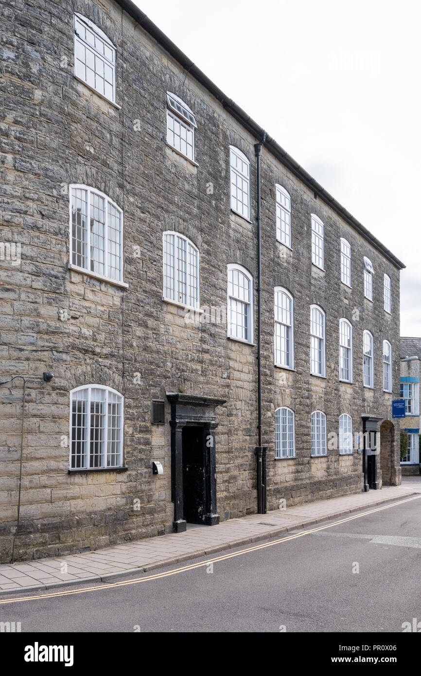 The Axmnster Heritage building in an old mill and carpet factory in