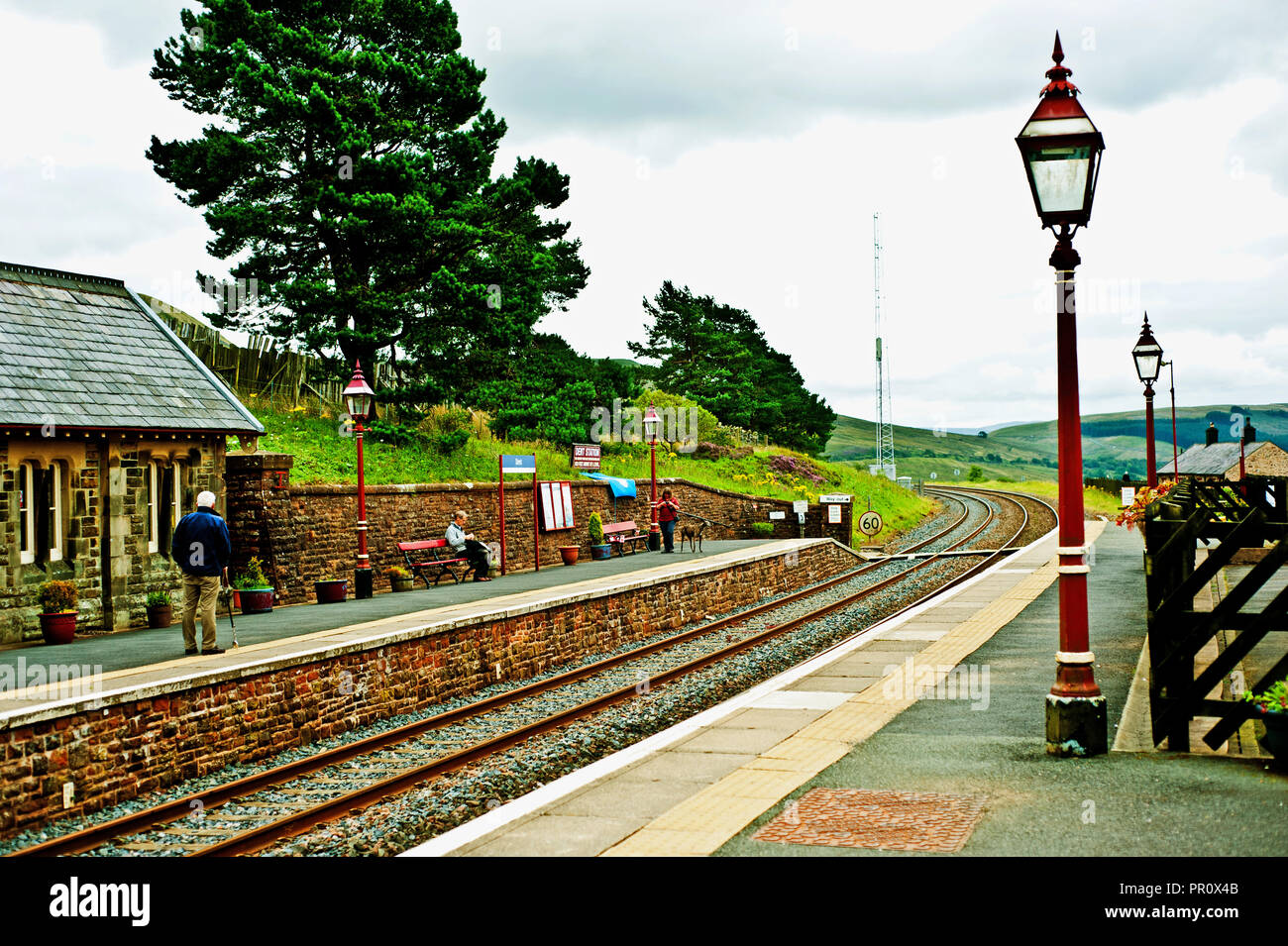 Dent railway station, the highest mainline station above sea level in