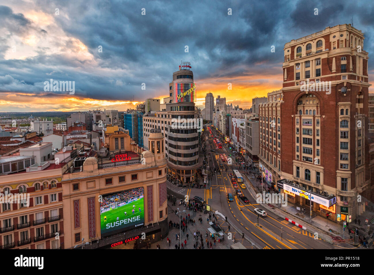 Plaza callao hi-res stock photography and images - Alamy
