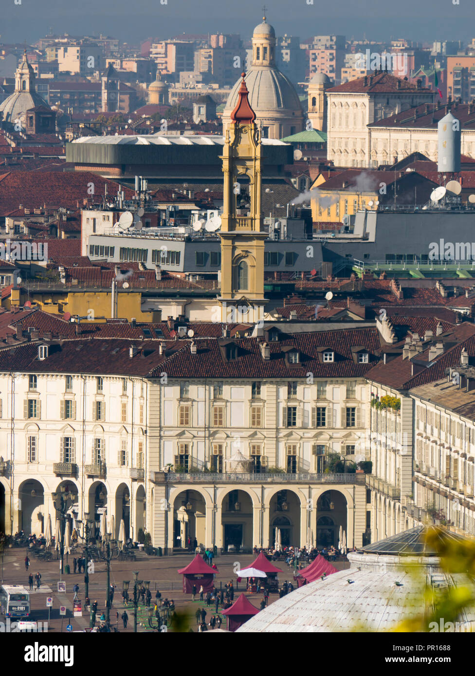 Piazza Vittorio Veneto, Turin, Piedmont, Italy, Europe Stock Photo