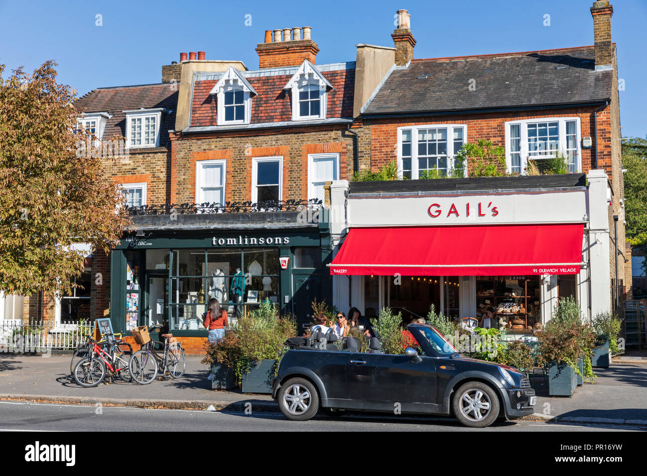 Gail's artisan bakery in Dulwich Village High Street, Dulwich, Southwark, London, England, United Kingdom Stock Photo