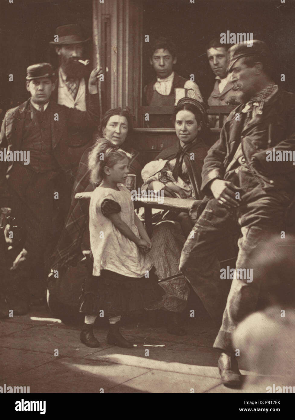 Hookey Alf, of Whitechapel; John Thomson, Scottish, 1837 - 1921, London, England; November 1, 1877; Woodburytype; 11.2 x 8.4 cm Stock Photo