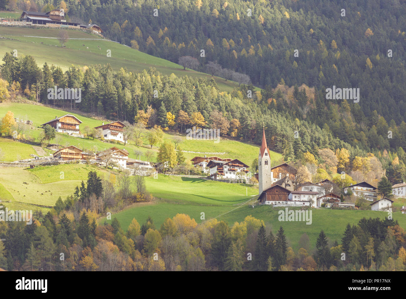 San Leonhard, South Tyrol, Italy, Europe Stock Photo