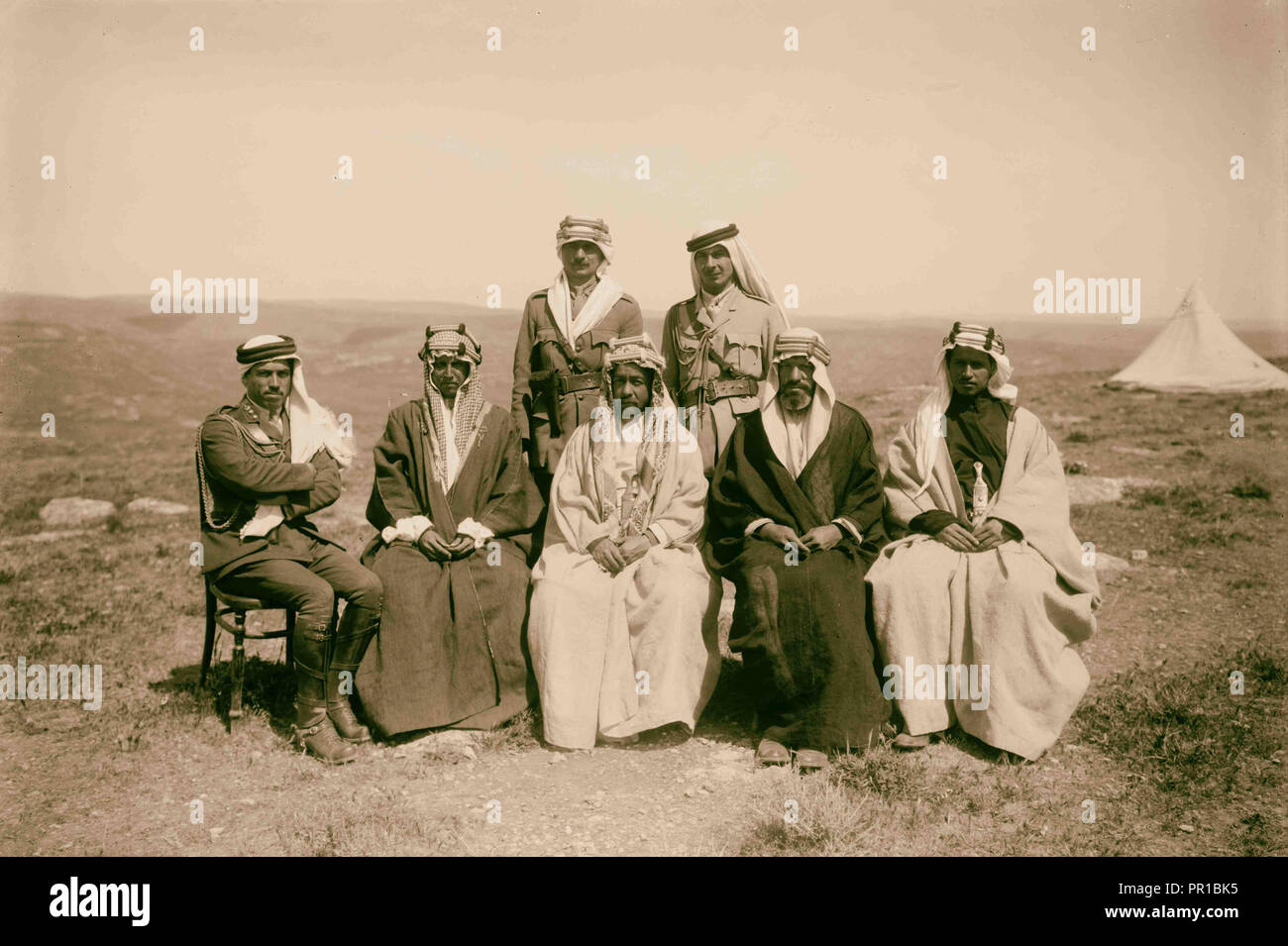 Sir Herbert Samuel's second visit to Transjordan, etc. Emir ...