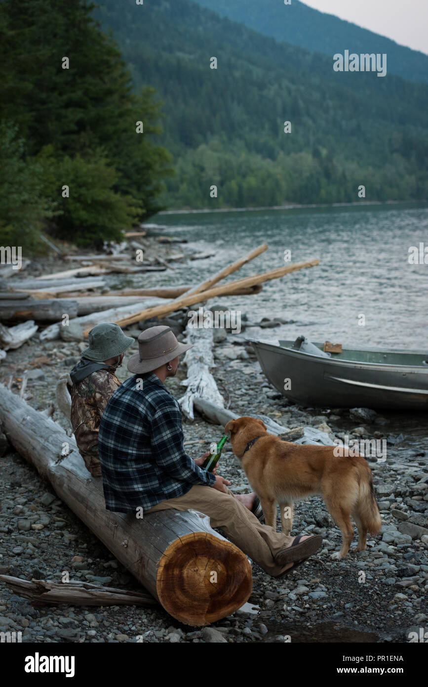 Fishing riverside hi-res stock photography and images - Alamy