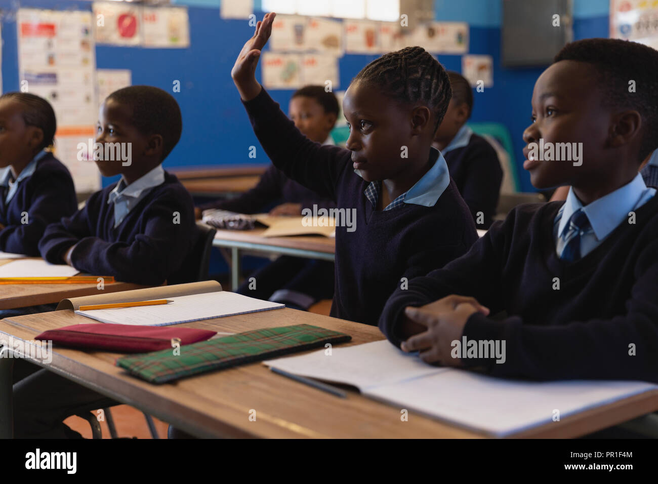 Teenage School Boy Girl School Uniform High Resolution Stock Photography And Images Alamy