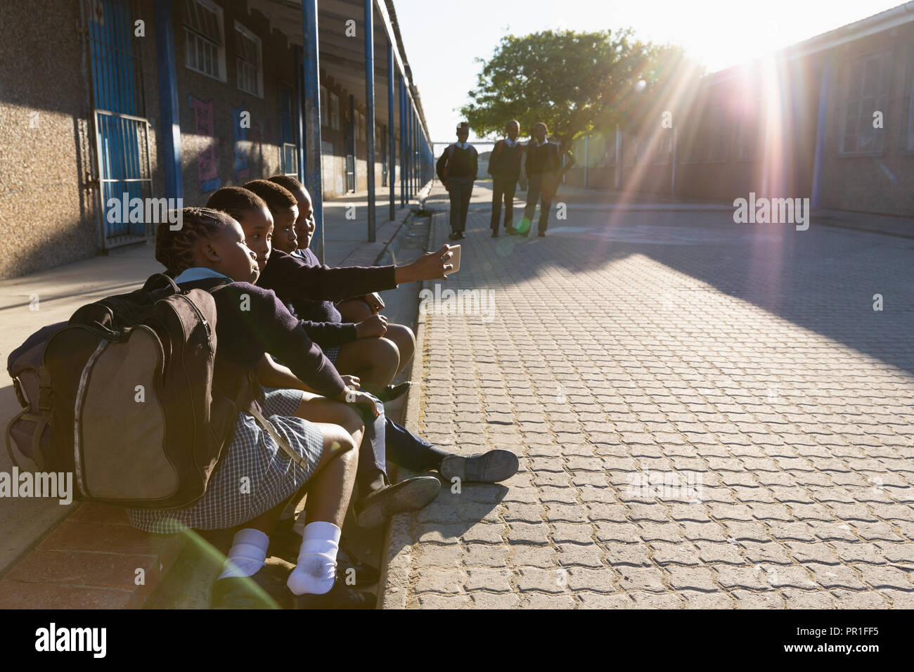 School africa technology hi-res stock photography and images - Alamy