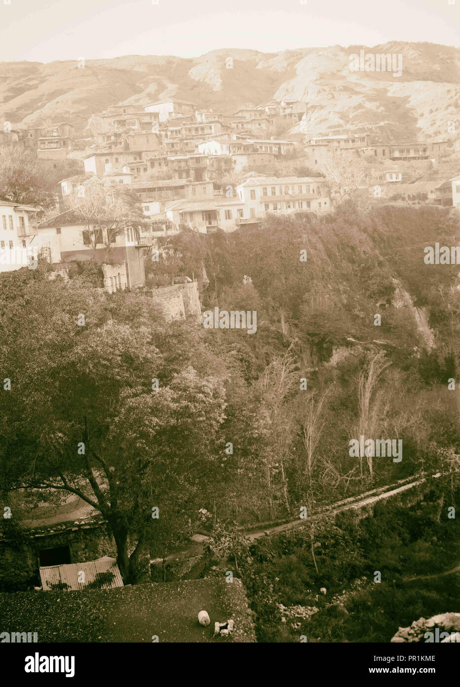 Beilan town. 1934, Turkey, Belen Stock Photo