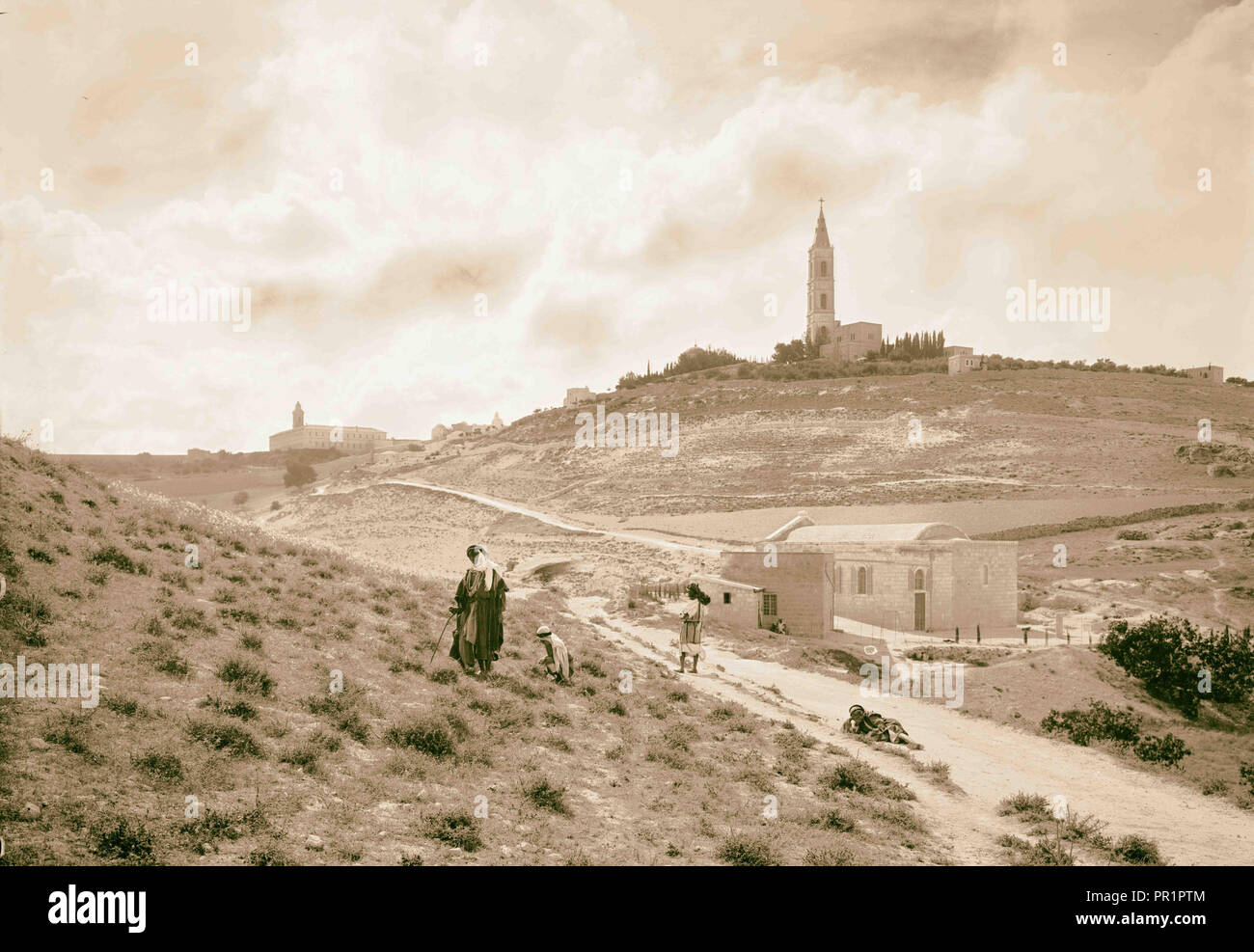 Jerusalem ElKouds Site of Bethpage, Bethphage 1898, Jerusalem, Israel
