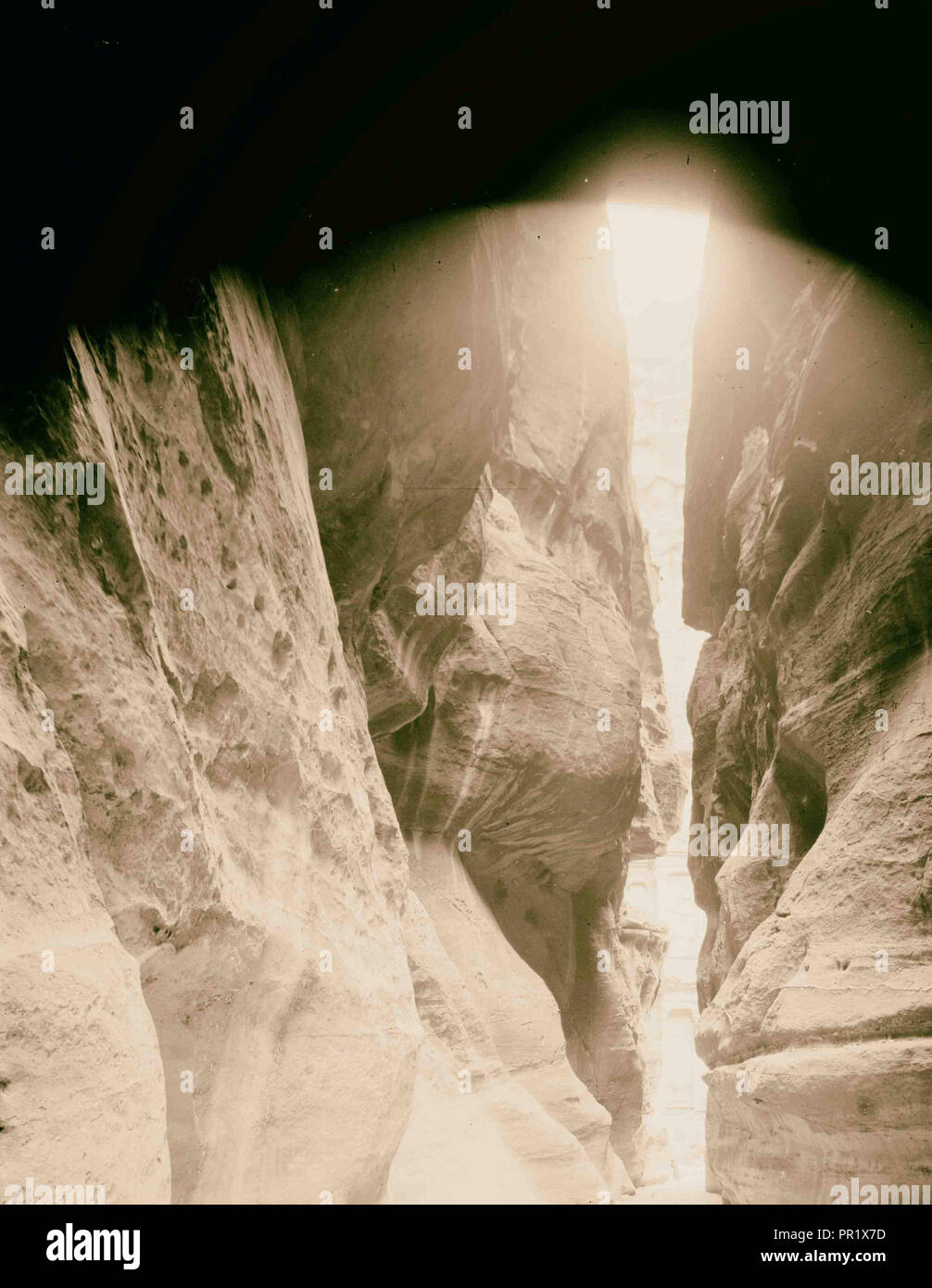 Petra. 1898, Jordan, Petra, Extinct city Stock Photo - Alamy