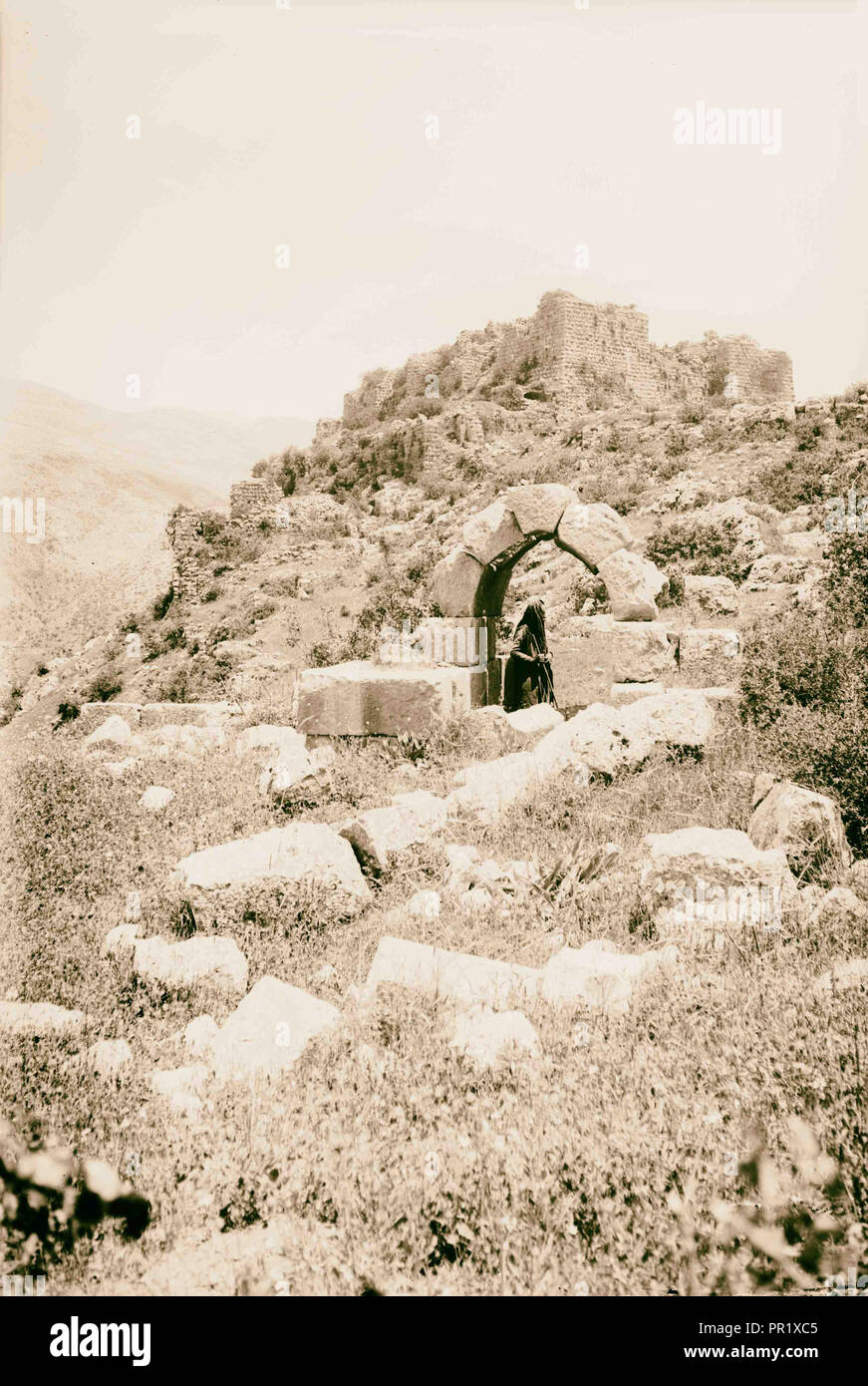 Banias. 1898, Syria, Damascus Province, Bāniyās Stock Photo - Alamy