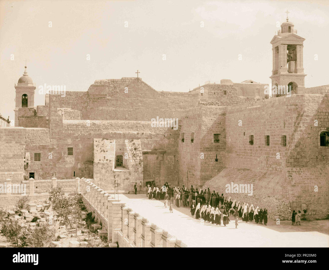 Bethlehem Church of Nativity (with procession, funeral). 1934, West ...