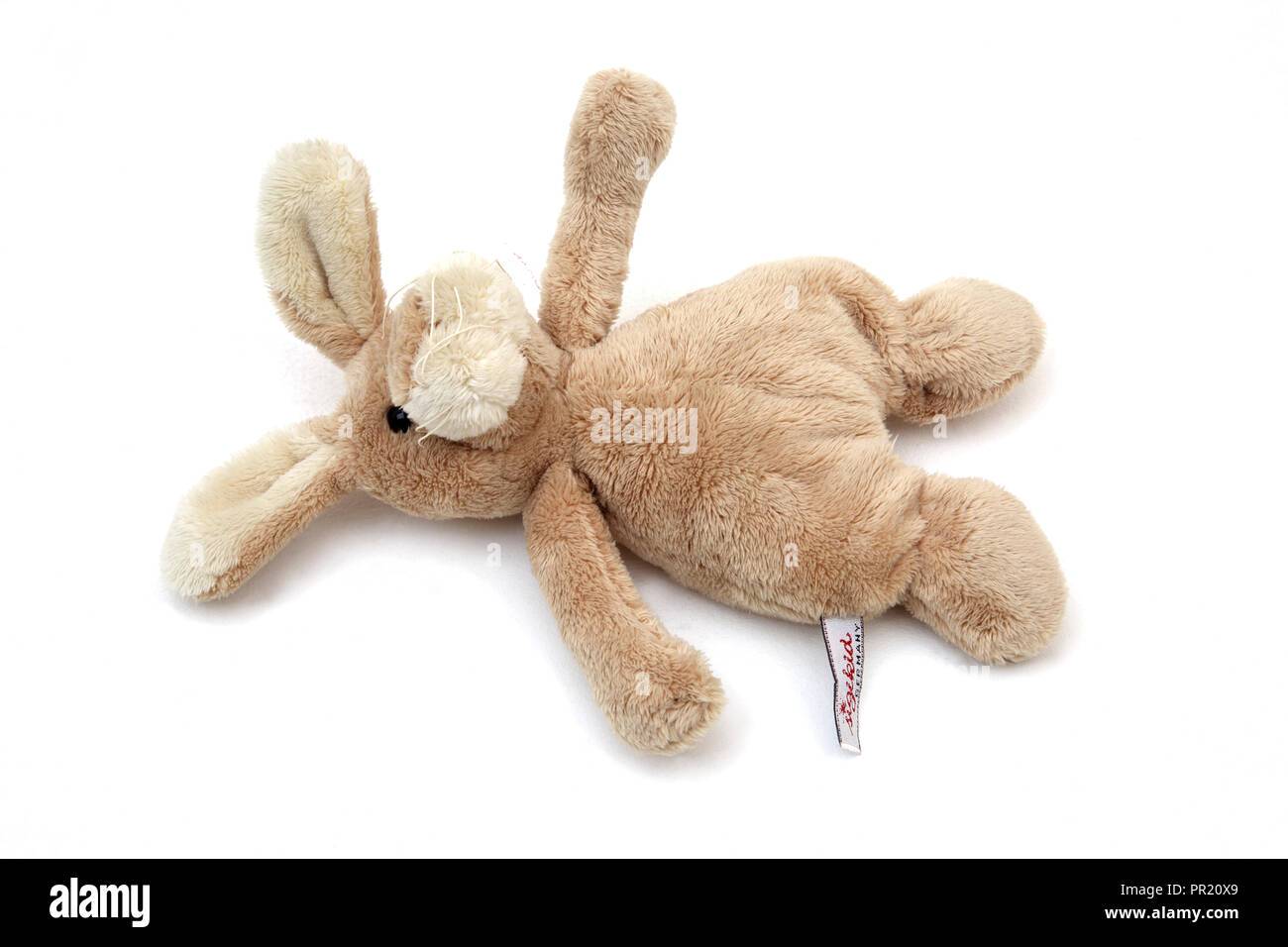 Plush Rabbit Toy Stock Photo