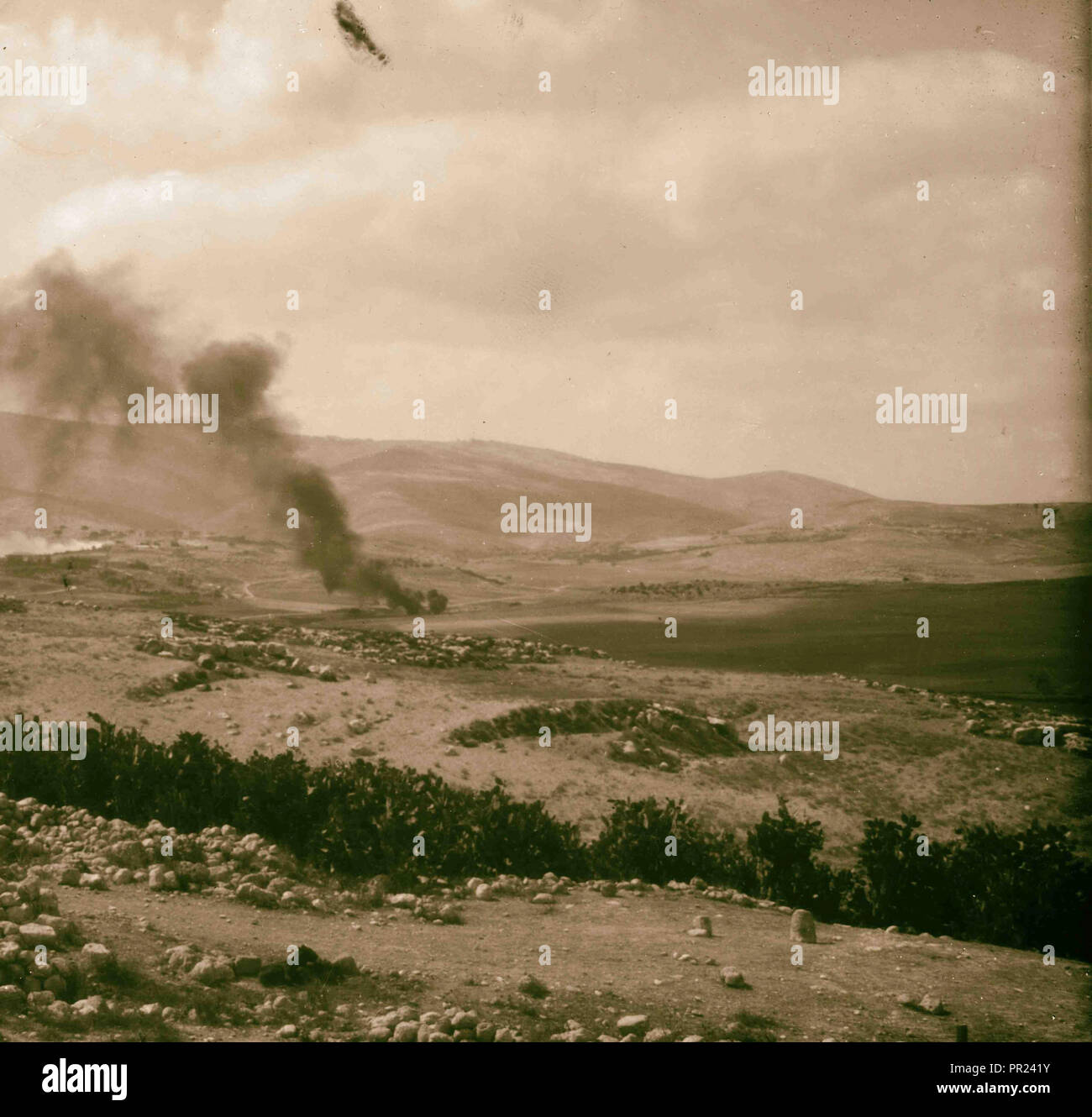 Burning of threshing floors during Arab-Jew. [i.e., Jewish] riots ...