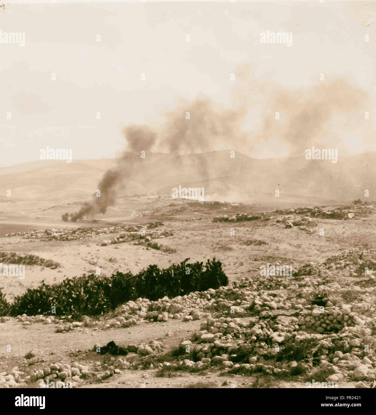 Burning of threshing floors during Arab-Jew. [i.e., Jewish] riots ...