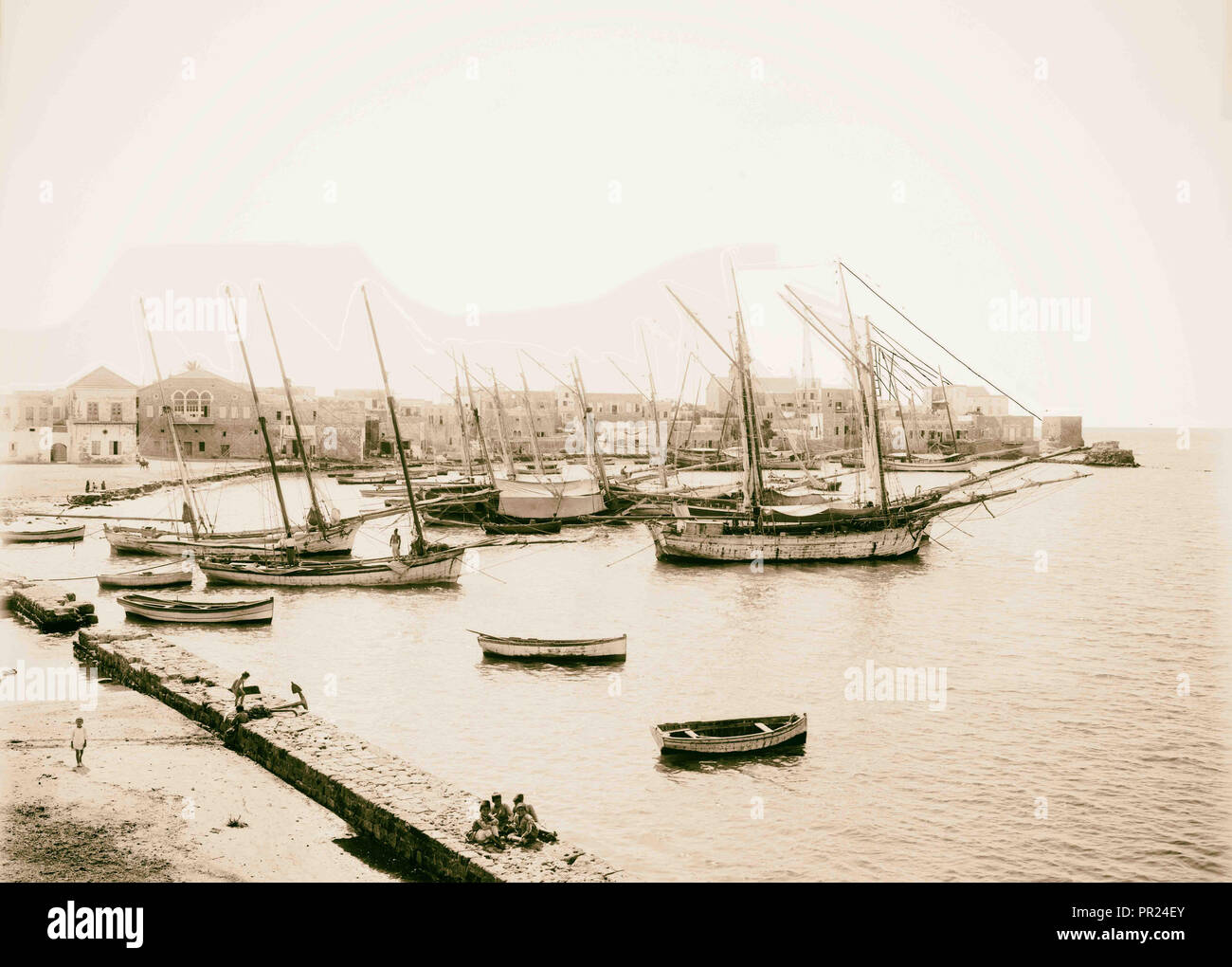 Beirut, etc. Tyre (Sur). 1898, Lebanon, Tyre Stock Photo Alamy