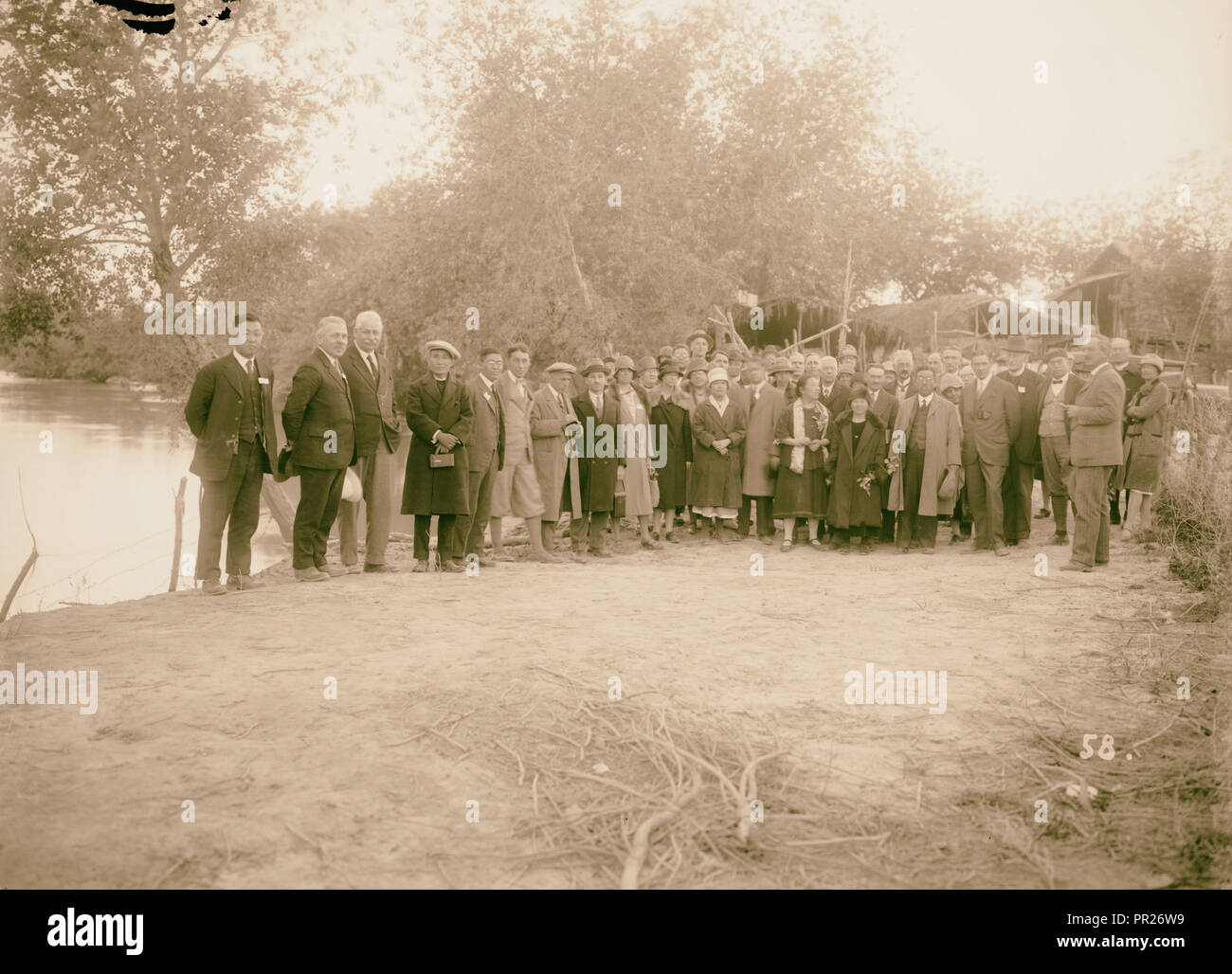I.M.C. [i.e., International Missionary Council] delegates at Jordan ...