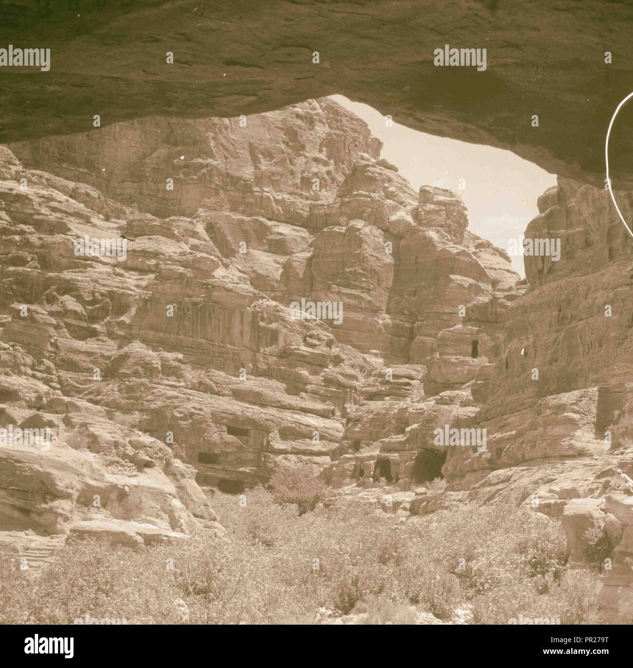 Petra. 1898, Jordan, Petra, Extinct city Stock Photo - Alamy