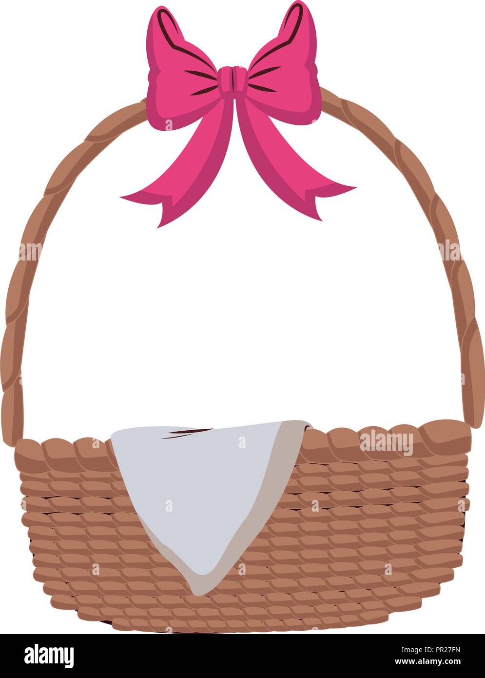 Empty picnic basket Stock Vector Image & Art Alamy