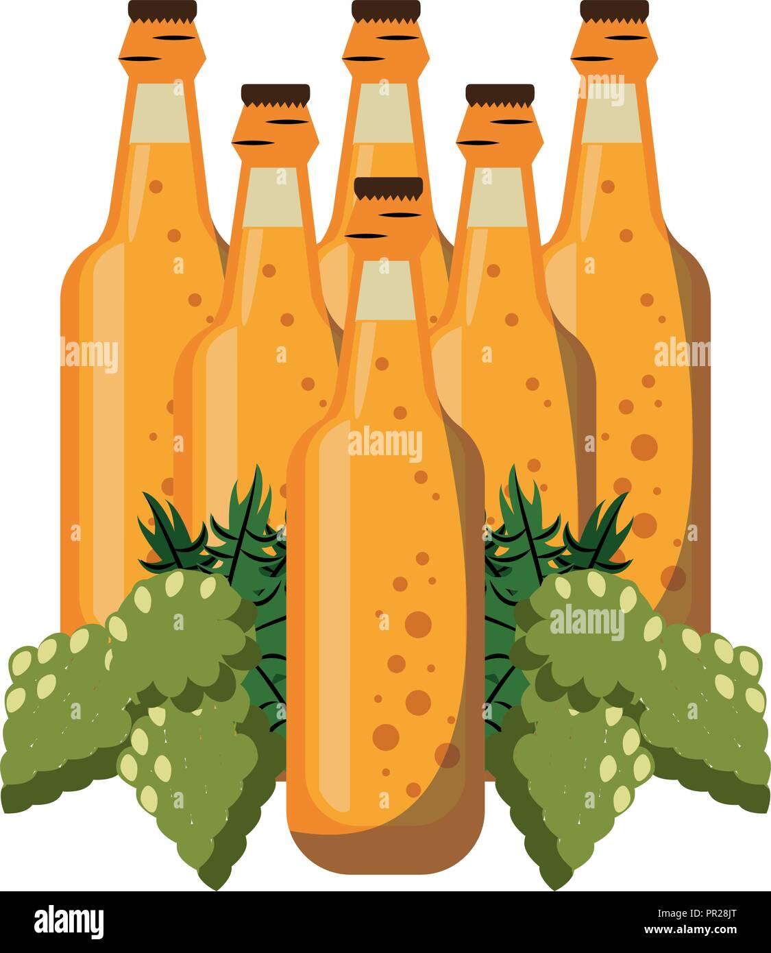 Brewery process Stock Vector Images Alamy