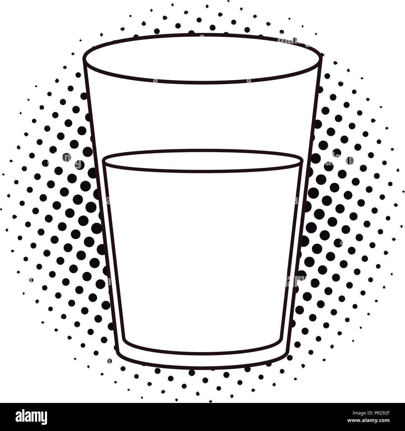 Water glass cup Stock Vector Image & Art Alamy