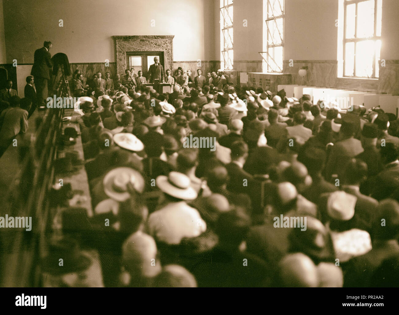 New general post office building in Jerusalem, opened June 17, by His