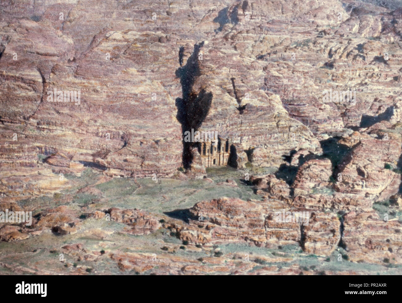 Petra, Mt. Hor and Akabah. Petra Mountain Ridge, Mount Seir. Gen. 1456