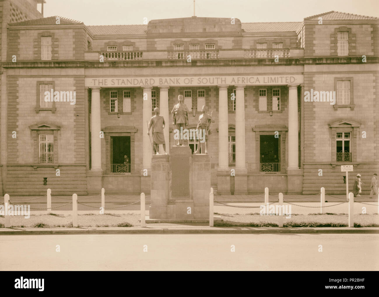 Building of the Standard Bank of South Africa Limited, Nairobi. 1936, Kenya, Nairobi Stock Photo