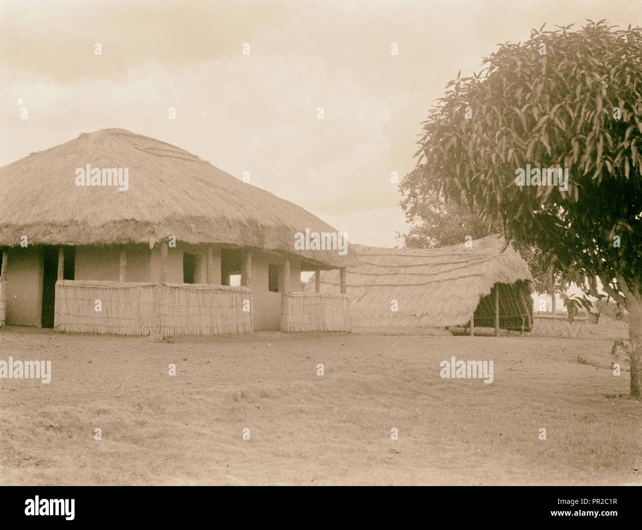 Uganda. From Hoima to Fort Portal. Road house between Hoima and Fort