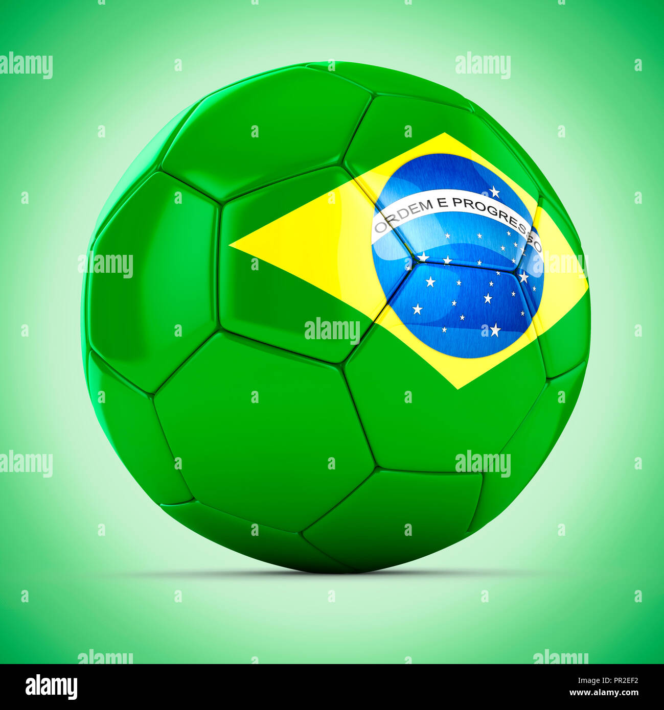 Soccer ball texture background 3d hires stock photography and images